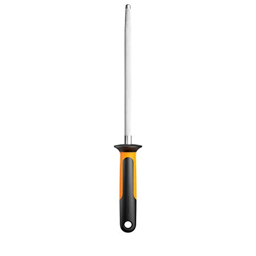 Fiskars Sharpening Steel, Functional Form, For Sharpening Knives And Scissors, Length 33 Cm, 1057549 2 Fiskars Sharpening Steel, Functional Form, For Sharpening Knives And Scissors, Length 33 Cm, 1057549 - Image 2