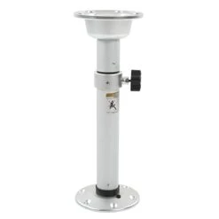 Jopwkuin RV Table Pedestal, Detachable Stable Telescopic Rustproof 540‑760mm High Strength Table Stand Sturdy For Caravan For Boat