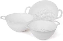 Colanders 3pk (Assorted 3pk, Black) 13 Colanders 3pk (Assorted 3pk, Black) -Peugeot Shop 21yILIqMtjL. AC