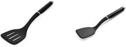 KitchenAid Classic Slotted Turner, One Size, Black 2, 13.66-Inch & Classic Multifunction Can Opener/Bottle Opener, 8.34-Inch, Black 22 KitchenAid Classic Slotted Turner, One Size, Black 2, 13.66-Inch & Classic Multifunction Can Opener/Bottle Opener, 8.34-Inch, Black -Peugeot Shop 21yXEtp0S5L. AC