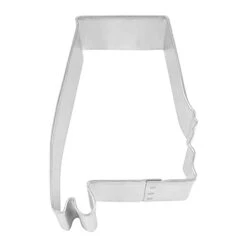 Alabama State 3.5 Inch Cookie Cutter From The Cookie Cutter Shop – Tin Plated Steel Cookie Cutter