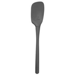 Flex-Core All Silicone Deep Spoon With Angle Head, Charcoal