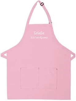 THE APRONPLACE Personalized Apron Embroidered Add Your Own Text, 2 Lines -Peugeot Shop 31 G6NRXxnL. AC