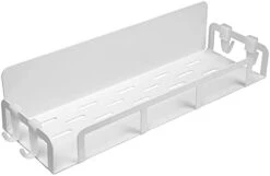 Magnetic Spice Rack Fridge Organizer Shelf Refrigerator Spice Rack Single Tier Magnetic Shelf Space Saver For Small Kitchen (White, 2 Pack Single Tier) -Peugeot Shop 3117LLEMyOS. AC