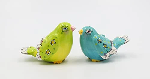 Birds Of Fancy Salt And Pepper Set, 2-1/8-Inch, 2-3/8-Inch 2 Birds Of Fancy Salt And Pepper Set, 2-1/8-Inch, 2-3/8-Inch - Image 2