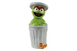 Sesame Street Oscar Sculpted Ceramic Salt & Pepper Set