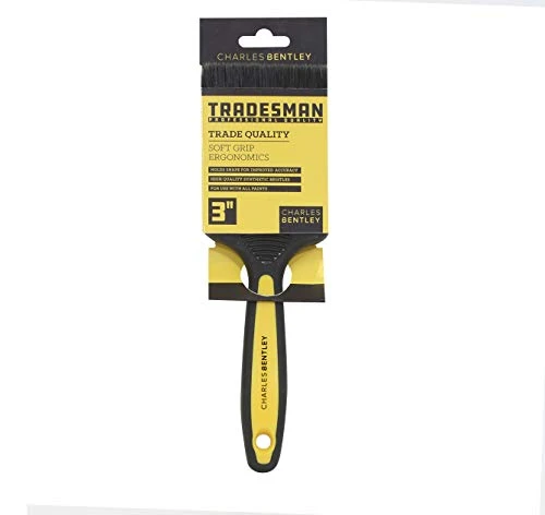 Paint Brush, Yellow, 3" 1 Paint Brush, Yellow, 3"