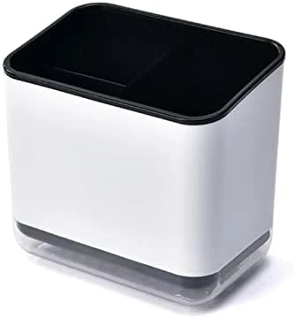 Utensil Holder Cutlery Drainer Sink Caddy, Chopsticks Holder Spoon Chopsticks Fork Drain Rack Basket Storage Holder Organizer Compartment Box-Grey 8 Utensil Holder Cutlery Drainer Sink Caddy, Chopsticks Holder Spoon Chopsticks Fork Drain Rack Basket Storage Holder Organizer Compartment Box-Grey - Image 8