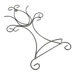 Dish Holder Black Metal Wall Mount Display Easel Horizontal Plate Rack Plate Hanger Plate Hanger Picture Frame Stand For Home Wall Hanging Decoration Ornament Black Style 1 Kids Bookshelf