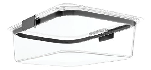 Rubbermaid Brilliance Food Storage Container, BPA Free Plastic, Medium, 3.2 Cup, 5 Pack, Clear & Brilliance Food Storage Container, Large, 9.6 Cup, Clear 1991158 4 Rubbermaid Brilliance Food Storage Container, BPA Free Plastic, Medium, 3.2 Cup, 5 Pack, Clear & Brilliance Food Storage Container, Large, 9.6 Cup, Clear 1991158 - Image 4