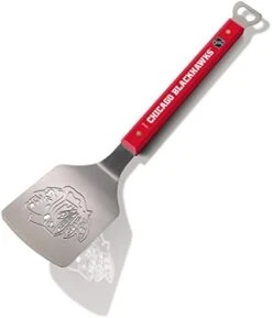YouTheFan NHL Spirit Series Sportula Stainless Steel Grilling Spatula -Peugeot Shop 313BLbXEJYL. AC
