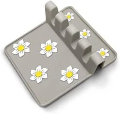 Gray Kitchen Utensil Holder, Utensil Organizer, Spoon Rest For Stove Top, Utensil Holder For Kitchen Counter, Utensil Caddy For Spatula Tongs, Coffee Spoon Rest, Cooking Utensil Holder For Countertop -Peugeot Shop 313JAm47sdL. AC