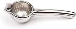Endurance® (JUC-PYX) Manual Hand Citrus Juicer Squeezer, Stainless Steel, 4.75 Inch Dia. | Use W/ Pyrex Cups, Bowls | For Oranges, Grapefruits, Lemons | Dishwasher Safe,Silver -Peugeot Shop 313nantvCCS. AC