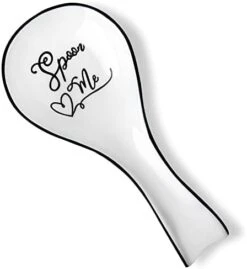 Spoon Rest For Stove Top, Stove Spoon Holder Ceramic For Countertop, Funny Spoon Me White Spoon Rest For Kitchen Counter, 1pcs 13 Spoon Rest For Stove Top, Stove Spoon Holder Ceramic For Countertop, Funny Spoon Me White Spoon Rest For Kitchen Counter, 1pcs -Peugeot Shop 313wcmZwL. AC