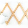 Expanding Beechwood Coffee Mug Wall Rack