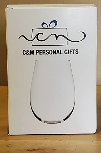 C & M Personal Gifts 17 Oz Stemless Wine Glass – Only The Best Sisters Get Promoted To Aunt Etched Water, Juice, & Wine Drinking Glass Made From Crystal Material For Women 4 C & M Personal Gifts 17 Oz Stemless Wine Glass – Only The Best Sisters Get Promoted To Aunt Etched Water, Juice, & Wine Drinking Glass Made From Crystal Material For Women - Image 4