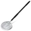 Turning Pizza Peel - Stylish 9" Perforated Pizza Turning Peel For Pizza Lovers - Restaurant-Grade 39" Full Length With Detachable Handle Protects From Heat - Balanced Pizza Turner For Precise Control