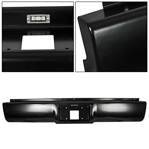 HSCHER Rear Bumper Roll Pan With LED Lamp For:Silverado 2 HSCHER Rear Bumper Roll Pan With LED Lamp For:Silverado - Image 2