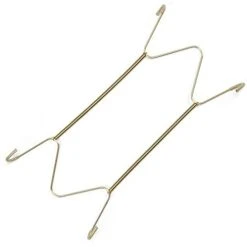 6/7/8/10/12/14/16 Inch Plate Dish Hanger Dismountable Wall Display Securing Clip W Type Dish Spring Holder Invisible Hook Home Decor(6 Inch) -Peugeot Shop 3156DYQUvXS