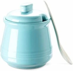 Sugar Container, Sugar Bowl With Lid And Spoon, Ceramic Sugar Packet Holder For Coffee Bar, Countertop, Salt Bowl Salt Container,Teal Kitchen Accessories And Decor, 12oz 16 Sugar Container, Sugar Bowl With Lid And Spoon, Ceramic Sugar Packet Holder For Coffee Bar, Countertop, Salt Bowl Salt Container,Teal Kitchen Accessories And Decor, 12oz -Peugeot Shop 315Uq3vMfLL. AC