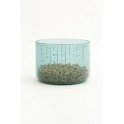 Brabantia Storage Jar With Measuring Cup, 1.3L, Mint, 9.4 X 9.4 X 24 Cm -Peugeot Shop 315yYPU25xL