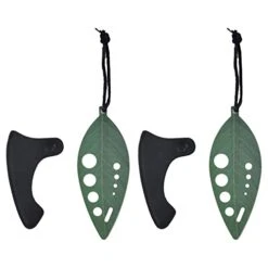 Herb Scissors,Effortlessly Prepare Greens With Herb Stripper Multifunctional Stainless Steel Vegetable Leaf Remover – 9 Holes, Protective Holder