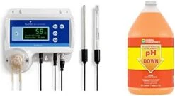 Bluelab CONTPH PH Controller With Monitoring And Dosing In Water Digital Meter For Hydroponic System, 1, White & General Hydroponics PH Down Liquid Premium Buffering For Stability, 1-Gallon -Peugeot Shop 316LU2OIdlL. AC