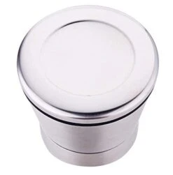 Stainless Steel Manual Grips Glass Salt Pepper Grinder Seasoning Bottle (7.5", Silver) 12 Stainless Steel Manual Grips Glass Salt Pepper Grinder Seasoning Bottle (7.5", Silver) -Peugeot Shop 316g6U2W3OL