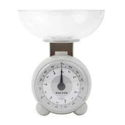 Salter Alter 139 BKFEU16 Orb Mechanical Kitchen, 3 Kg Max Capacity, 1 Litre Dishwasher Safe Bowl, Easy Read Dial, Food Weighing Scale, Lightweight, Metric/Imperial, No Batteries Required, Black -Peugeot Shop 316orCyBpVL