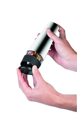 Electric Pepper/Salt Mill President, 6.8 X 6.8 X 21 Cm, Assorted -Peugeot Shop 316rDs1op5L