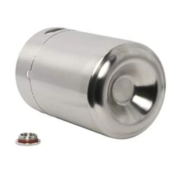 5L 170 Oz Beer Keg Growler,Stainless Steel Big Beer Bottle Craft Beer Barrel For Camping Hiking Homebrewing -Peugeot Shop 3173N6FAkJL