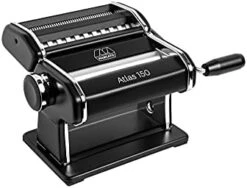 Marcato Atlas 150 Machine, Made In Italy, Red, Includes Pasta Cutter, Hand Crank, And Instructions -Peugeot Shop 317EXxy2LoS. AC
