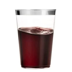 700 Piece Silver Dinnerware Set - 200 Silver Rim Plastic Plates - 300 Silver Plastic Silverware - 100 Silver Plastic Cups - 100 Linen Like Silver Napkins, 100 Guest Disposable Silver Dinnerware Set 10 700 Piece Silver Dinnerware Set - 200 Silver Rim Plastic Plates - 300 Silver Plastic Silverware - 100 Silver Plastic Cups - 100 Linen Like Silver Napkins, 100 Guest Disposable Silver Dinnerware Set -Peugeot Shop 317FD2g7fJL