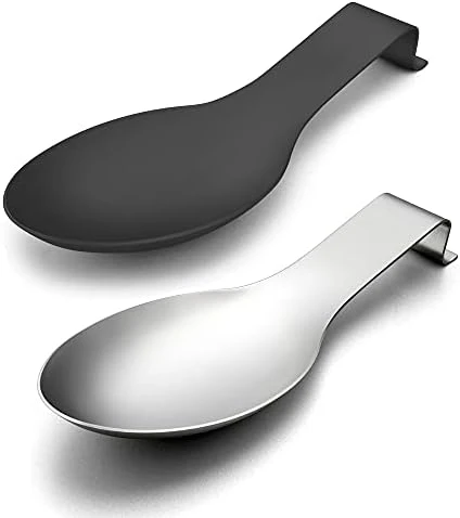 Stainless Steel Spoon Rest, Spatula Ladle Holder, Heavy Duty, Dishwasher Safe 14 Stainless Steel Spoon Rest, Spatula Ladle Holder, Heavy Duty, Dishwasher Safe - Image 14