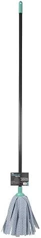 Super-Absorbent Lightweight Synthetic Floor Mop, Turquoise/Grey, 3 Super-Absorbent Lightweight Synthetic Floor Mop, Turquoise/Grey, - Image 3