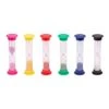 Sand Timer For Kids Set Of 6 Small Colorful Hour Glass Acrylic Covered Clock 30Sec 1Min 2Min 3Min 5Min 10Min For Classroom, Home & Kids Room