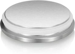 Stainless Steel Canister Sets With Anti-Fingerprint Lid And Visible Window, Cereal Container Set Of 3 (Black) -Peugeot Shop 318Pr0ACXdL