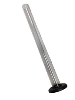 Fermtech Chicago Brew Werks 14" Plastic Hydrometer Test Jar, Clear