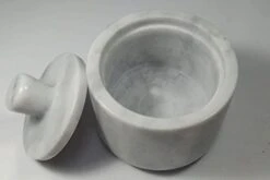 Marble Salt Cellar With Lid, Salt Holder Storage Container For Counter( White) 11 Marble Salt Cellar With Lid, Salt Holder Storage Container For Counter( White) -Peugeot Shop 318c7cNQjhL