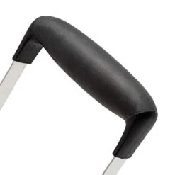 Heavy Duty Stainless Steel Masher, Broad And Ergonomic Horizontal, Fine Plate For Smooth Mashed Potatoes, Soft Grip And Non-Slip Handle, Stainless, Black -Peugeot Shop 318dWRwLc7L