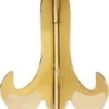 Hinged Brass Plate Stand, 5" H X 4" W X 2.75" D (For 5" - 7.5" Plates)