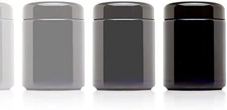 250 Ml (8.5 Fl Oz) Tall Black Ultraviolet Refillable Empty Glass Screw Top Jar 10-Pack 7 250 Ml (8.5 Fl Oz) Tall Black Ultraviolet Refillable Empty Glass Screw Top Jar 10-Pack - Image 7