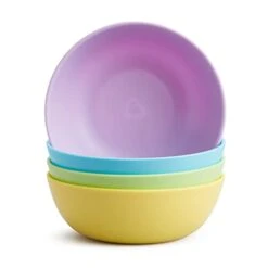Munchkin ® 12pc Baby And Toddler Feeding Supplies Set - Includes Plates, Bowls, And Cups -Peugeot Shop 3199Xu0KmhL
