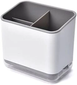 Utensil Holder Cutlery Drainer Sink Caddy, Chopsticks Holder Spoon Chopsticks Fork Drain Rack Basket Storage Holder Organizer Compartment Box-Grey 17 Utensil Holder Cutlery Drainer Sink Caddy, Chopsticks Holder Spoon Chopsticks Fork Drain Rack Basket Storage Holder Organizer Compartment Box-Grey -Peugeot Shop 319aaMe1agL. AC