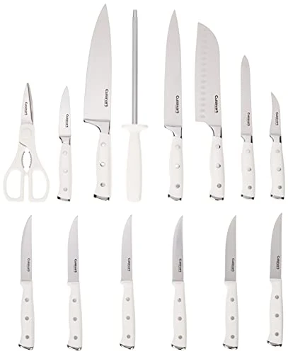 Rubbermaid RM-3W 3-Step Stool Ladder, Silver & Cuisinart C77WTR-15P Advantage-Sets-Rivet, 15-Piece, White 6 Rubbermaid RM-3W 3-Step Stool Ladder, Silver & Cuisinart C77WTR-15P Advantage-Sets-Rivet, 15-Piece, White - Image 6