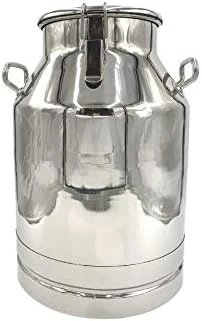 Stainless Steel(304 Grade) Milk, Maple Syrup Transport Cans, Sealed Lid & Optional Spigot (40 Liter (10.5 Gal.), Container Only) 12 Stainless Steel(304 Grade) Milk, Maple Syrup Transport Cans, Sealed Lid & Optional Spigot (40 Liter (10.5 Gal.), Container Only) - Image 12