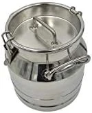Stainless Steel(304 Grade) Milk, Maple Syrup Transport Cans, Sealed Lid & Optional Spigot (40 Liter (10.5 Gal.), Container Only) 4 Stainless Steel(304 Grade) Milk, Maple Syrup Transport Cans, Sealed Lid & Optional Spigot (40 Liter (10.5 Gal.), Container Only) - Image 4