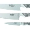 Global 3 Piece Set With Chef's, Vegetable And Paring Knife, 1 Pack, Stainless Steel