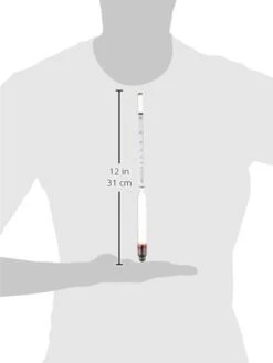 HYDROMETER - ALCOHOL, 0 - 200 PROOF And Tralle -Peugeot Shop 31CKlaxe8kL