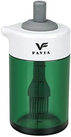 Olive Oil Dispenser Bottle With Silicone Brush For Kitchen, 120ml Plastic Oil And Vinegar Bottle For BBQ Grilling Baking And Cooking (Clear) -Peugeot Shop 31CP5uMs6L. AC